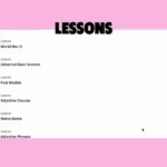 lession